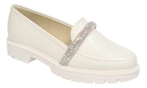 Imagem de Sapato Feminino Loafer Strass Beira Rio 4283 117