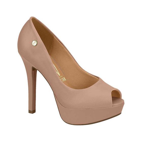 Imagem de Sapato Feminino Peep Toe Pelica Nude Vizzano 1830.500