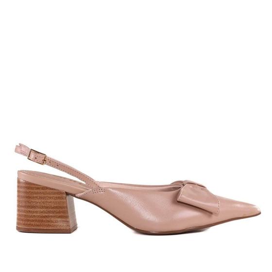 Imagem de Sapato Feminino Slingback Zariff Nude