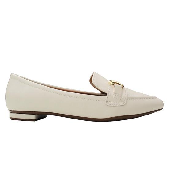 Imagem de Sapato Feminino Vizzano Mocassim Branco Off - 1351