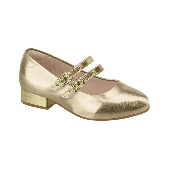 Sapato Infantil Juvenil Menina Salto Baixo Boneca Social