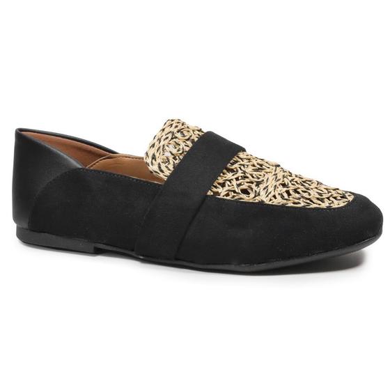 Imagem de Sapato Loafer Vizzano 1313.212 Palha Soft Bico Redondo