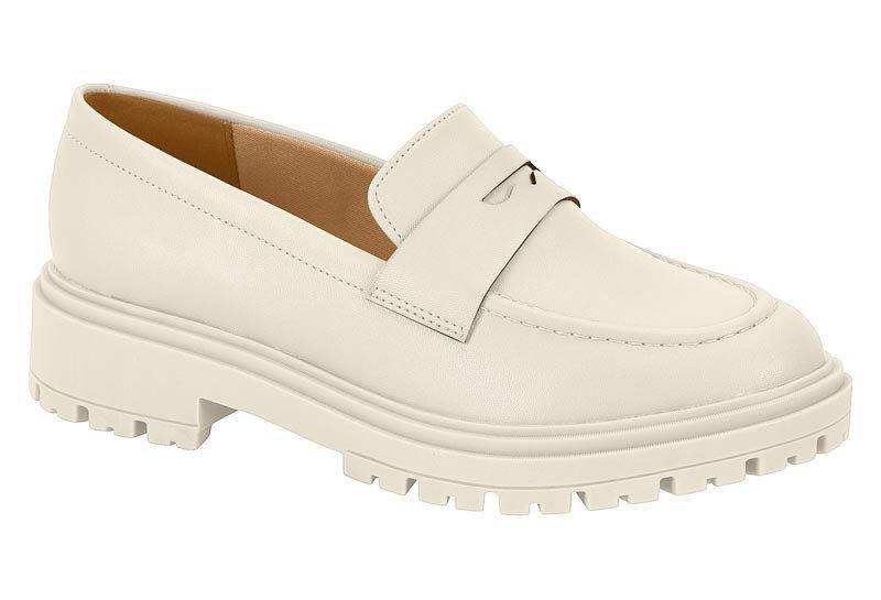 Imagem de Sapato Loafer Vizzano Feminino Branco Off 1411.100