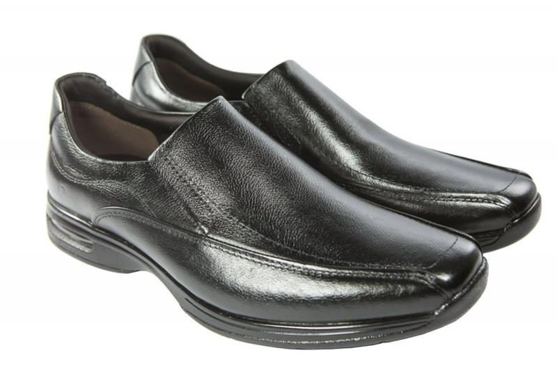 Imagem de Sapato Masculino Democrata Air - Cód 448027 Preto   Tam 39