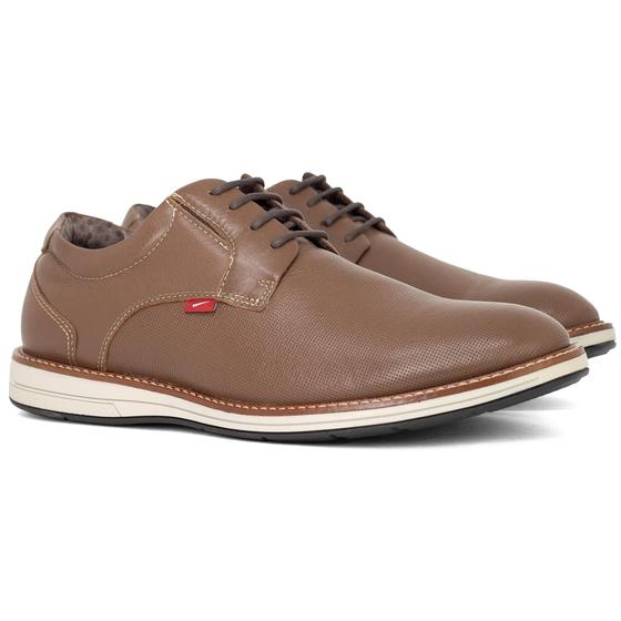 Imagem de Sapato Masculino Ferracini Casual Kingston 24h Couro Cadarço Conforto 6152-675