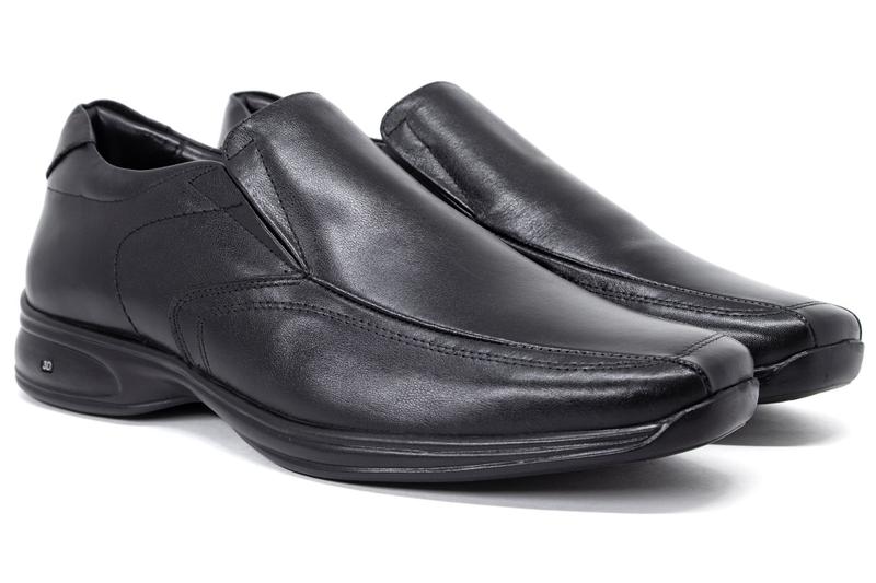 Sapato Masculino Jota Pe 3D AirBag Couro Conforto 71455 Menor preço em Sapato Masculino Jota Pe 3D AirBag Couro Conforto 71455