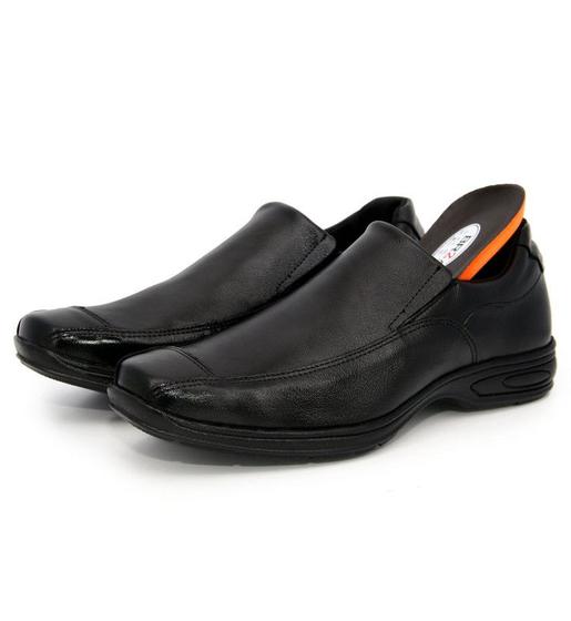 Sapato Masculino Loafer Mocassim Ortopédico Em Couro Com Palmilha Gel 452 Menor preço em Sapato Masculino Loafer Mocassim Ortopédico Em Couro Com Palmilha Gel 452