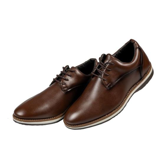 Imagem de Sapato Masculino Oxford Santiago Confortável Sapato Masculino Social Brogue