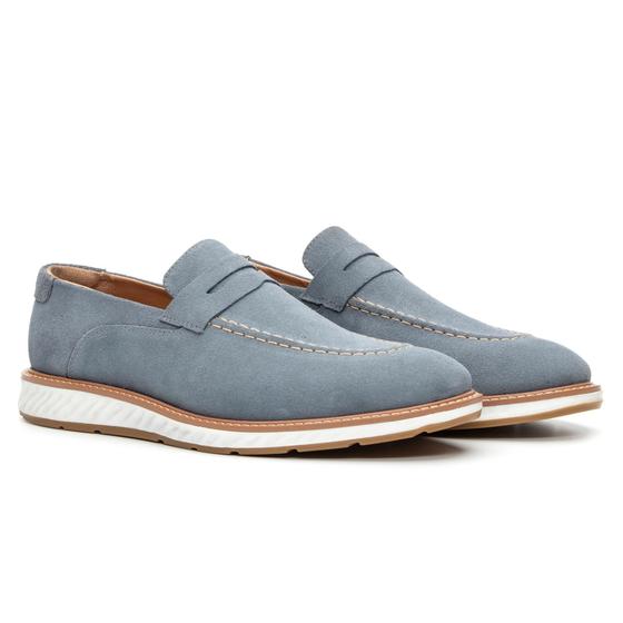 Imagem de Sapato Masculino Sport Fino Mocassim Clássico Confortável Estilo Italiano Couro Bigioni - 2905