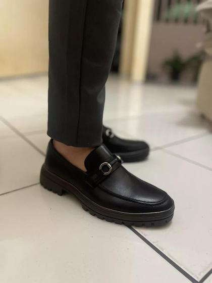 Imagem de Sapato Mocassim Masculino Loafer Em Couro Turunelli Casual