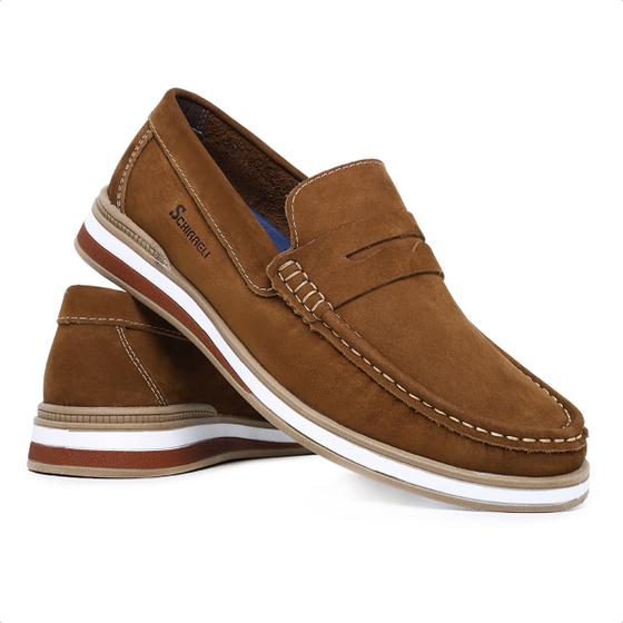 Imagem de Sapato Mocassim Masculino Sapatilha Confortável Macio Ortopédico Slip On