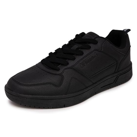 Imagem de Sapato Nautica Bence-Black Mono Casual com Cadarço Masculino Tamanho 12