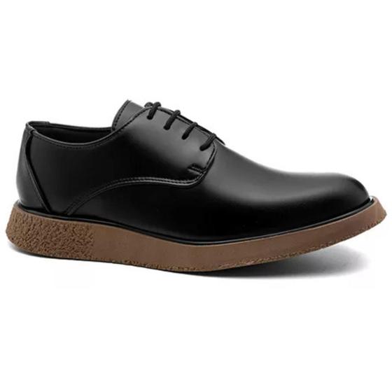 Imagem de Sapato Ortopédico Masculino Casual Sapato Social De Amarrar