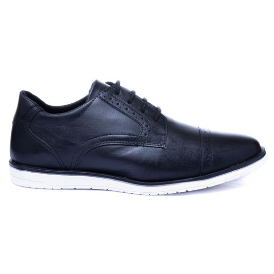 Imagem de Sapato Oxford Brogue Premium em Couro Confort de Luxo