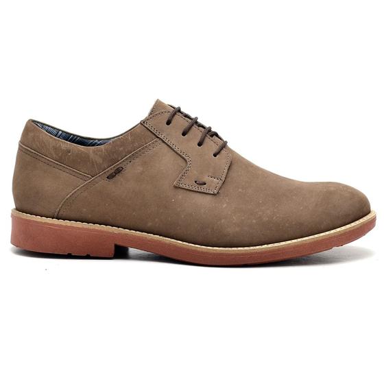 Imagem de Sapato Oxford em Couro Masculino Cadarço Elegante Resistente Moda Street Confortável