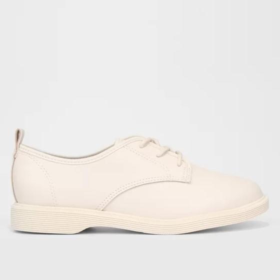 Imagem de Sapato Oxford Feminino Moleca Off White