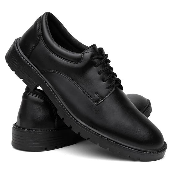 Imagem de Sapato Oxford Masculino Social Casual Fino Elegante PRETO