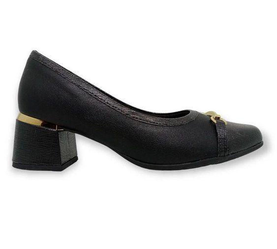 Imagem de Sapato Piccadilly Feminino Preto 748015