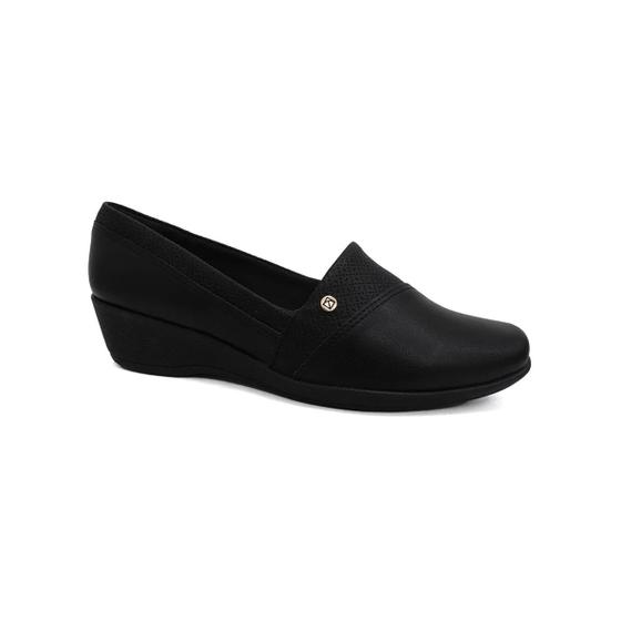Imagem de Sapato Piccadilly Salto Anabela 143214 Preto