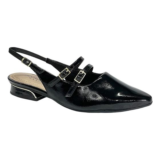 Imagem de Sapato Piccadilly Slingback Maxi Silvia 279033 Preto