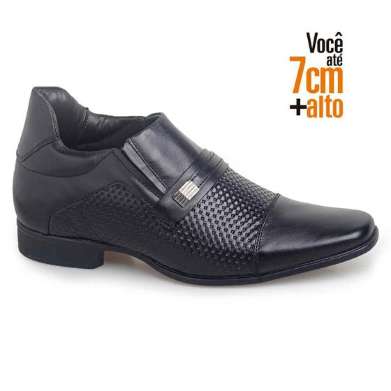 Imagem de Sapato Rafarillo Masculino Vegas Alth Você + Alto 7cm Couro