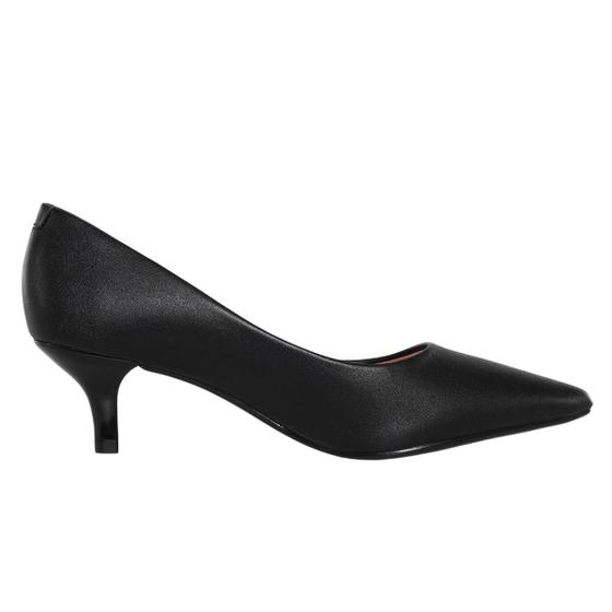 Imagem de Sapato Scarpin Casual Vizzano 1185.702.7286 Feminino Pelica Preto