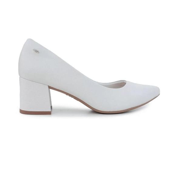 Imagem de Sapato Scarpin Feminino Dakota Couro White