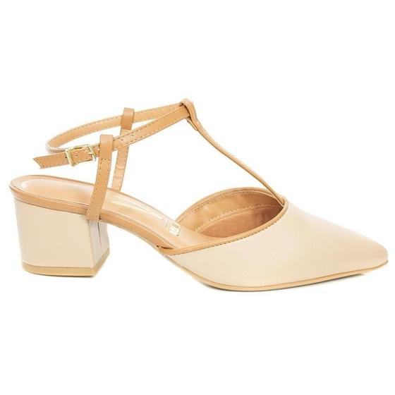 Imagem de Sapato Scarpin Feminino Vizzano Slingback Bico Fino 1220.363