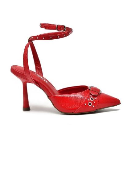 Imagem de Sapato Scarpin Via Marte Bico Fino 037-004-02 Vermelho