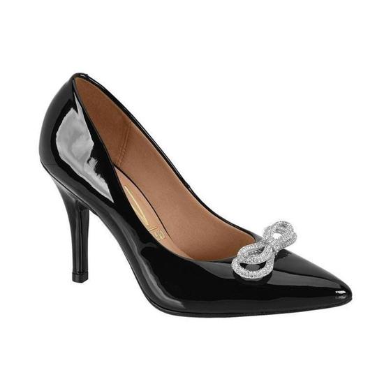 Imagem de Sapato scarpin vizzano bico fino verniz preto 11841161pr