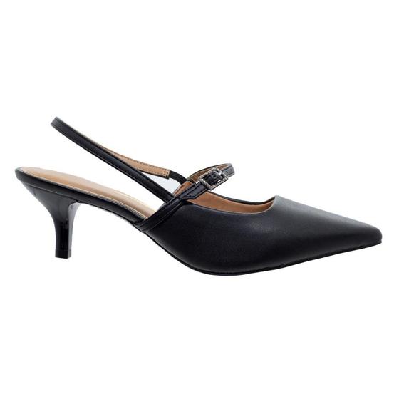 Imagem de Sapato Slingback Salto Baixo Vizzano 1122.881 Preto