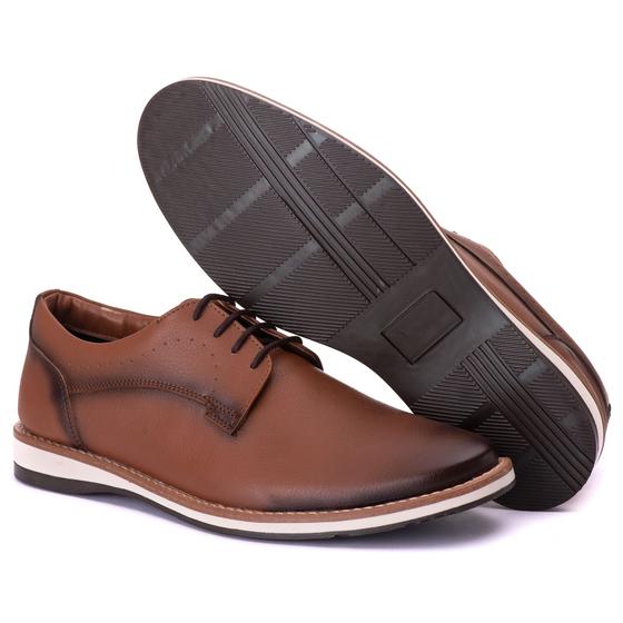 Imagem de Sapato Social Casual Masculino Derby Estilo Shoes