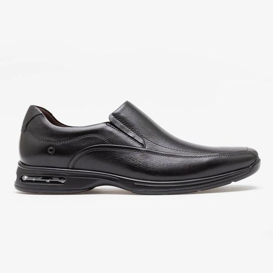 Imagem de Sapato Social Democrata Smart Comfort Masculino Couro Preto