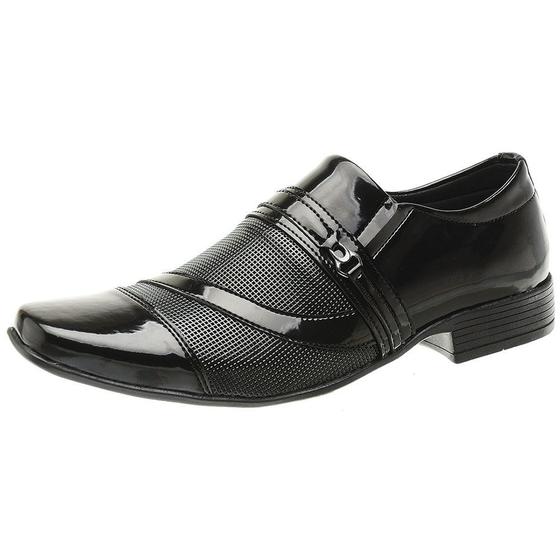 Imagem de Sapato Social Masculino Esporte Fino Bico Quadrado Macio Elegante