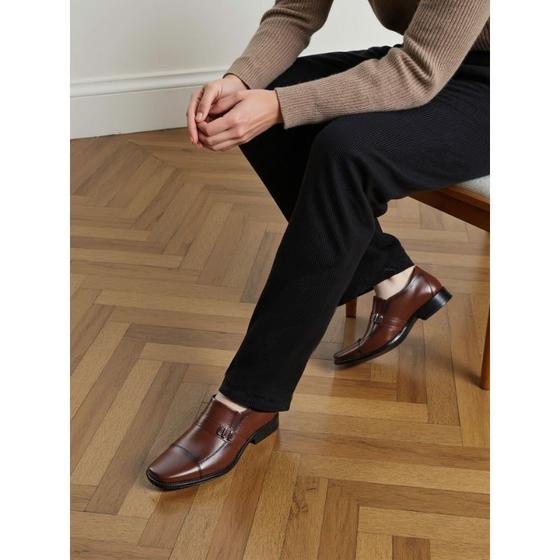 Imagem de Sapato Social Masculino Esporte Fino Confortável Qualquer Ocasião Simples Desportivo Negócios Escrit