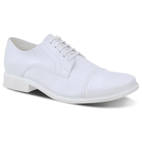 Sapato Social Masculino Estilo Italiano Bico Fino e Cadarço Novo