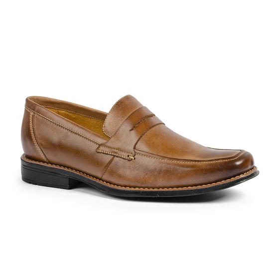 Sapato social masculino penny loafer sandro moscoloni miguel marrom Menor preço em Sapato social masculino penny loafer sandro moscoloni miguel marrom