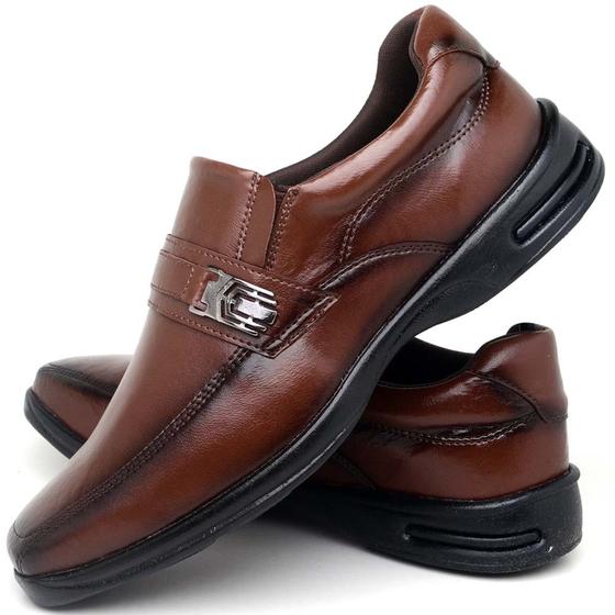 Imagem de Sapato social  Masculno Com fivela Casual confortável estilo- Store P.B SL103