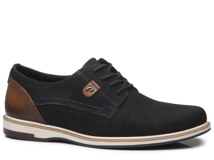 Sapato Sport Fino Pegada 125109-08 Masculino Couro Menor preço em Sapato Sport Fino Pegada 125109-08 Masculino Couro