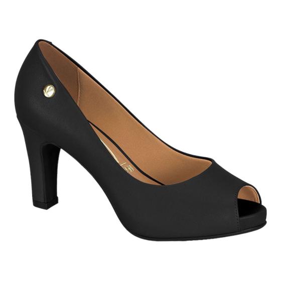 Imagem de Sapato Vizzano 1840.300 Peep Toe scarpin bico aberto Salto Feminino