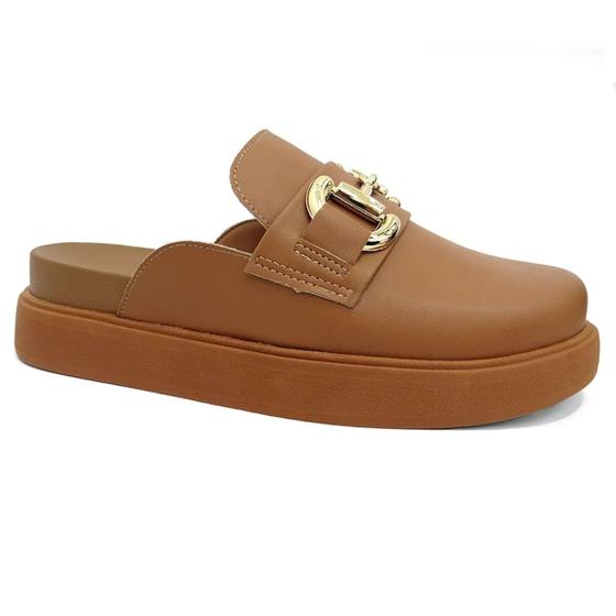 Imagem de Sapato Vizzano Mule Loafer Mocassim 1434.104 Camel