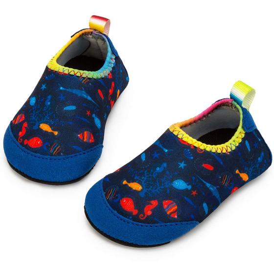 Imagem de Sapatos aquáticos Apolter Baby Barefoot Swim, antiderrapante