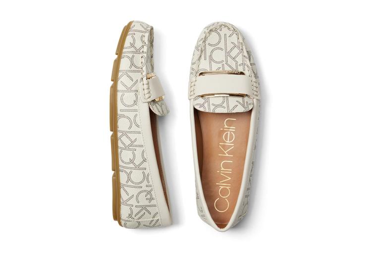 Imagem de Sapatos Calvin Klein Leonie Femininos - Com Logotipo Branco