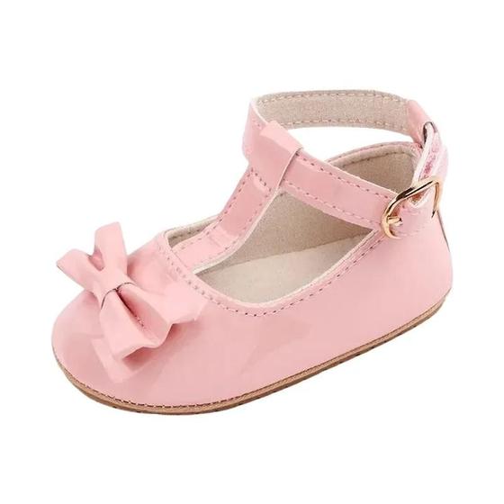 Imagem de Sapatos de Bebê Princesa Arco-Íris - Antiderrapantes com Solado Macio