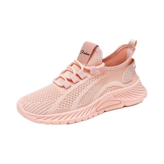 Sapatos de Caminhada Femininos Outono/Inverno 2023 Design Casual