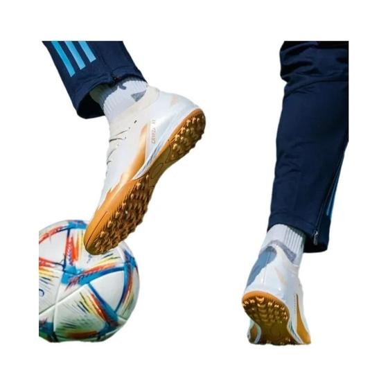 Imagem de Sapatos de Futebol Masculino Profissionais - Chuteiras para Interior e Exterior