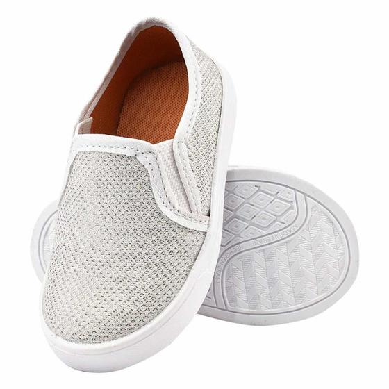 sapatos infantil de menina slip on brilhante barato escola sapatênis feminino é boa?