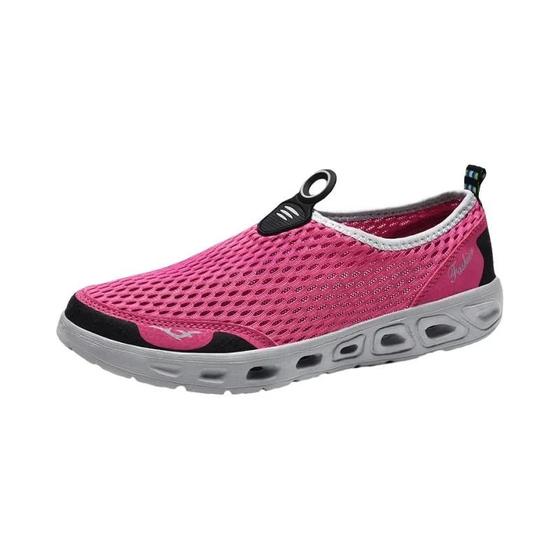 Imagem de Sapatos Masculinos De Sulfeto Respirável De Verão Malha De Secagem Rápida Antiderrapante Esportes