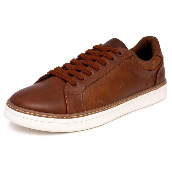 Imagem de Sapatos Nautica Turvo-Cognac Casuais com Cadarço e Mocassino Masculino