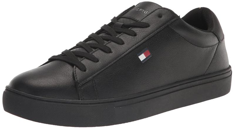 Imagem de Sapatos Tommy Hilfiger Brecon preto/preto para homens tamanho 9